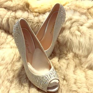 Rhinestone stilettos